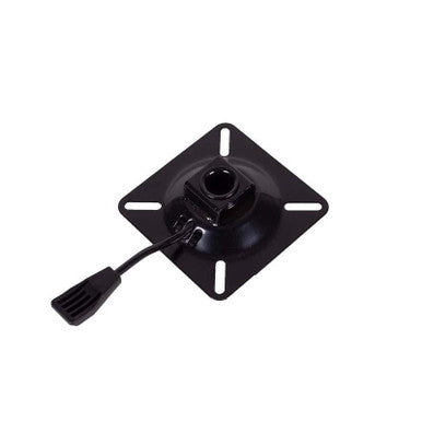 Swivel Plate Mechanism with Gas Lever, a Black Office Chair Base Component from Office Stock South Africa, Featuring a Smooth Swivel Action and Gas Lever for Adjustable Seating, Ideal for Gas Lever Office Chair Applications.