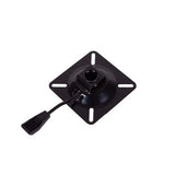 Swivel Plate Mechanism with Gas Lever, a Black Office Chair Base Component from Office Stock South Africa, Featuring a Smooth Swivel Action and Gas Lever for Adjustable Seating, Ideal for Gas Lever Office Chair Applications.
