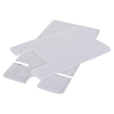 Product Tablet/ Cellphone Stand Acrylic Flat Pack DP0405, Transparent Acrylic Stand for Holding Tablets or Smartphones.