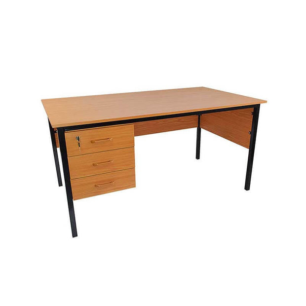  TDMEL Teacher Desk in Melamine Oak 