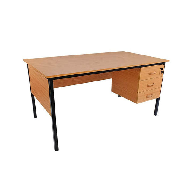  TDMEL Teacher Desk in Melamine Oak 