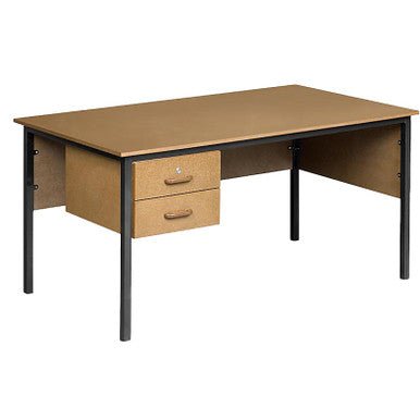 Teacher Desk in Supawood with One, Two or Three Drawer