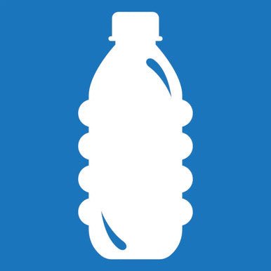 Three – Way Recycling Bin Sticker Top and Front