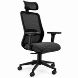 Tide Black on Black Mesh High-Back Office Chair