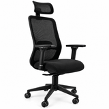 Tide Black on Black Mesh High-Back Office Chair
