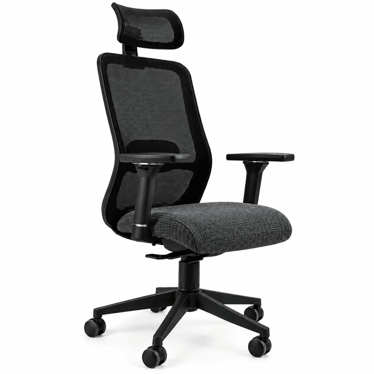 Tide Black on Black Mesh High-Back Office Chair