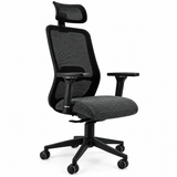 Tide Black on Black Mesh High-Back Office Chair