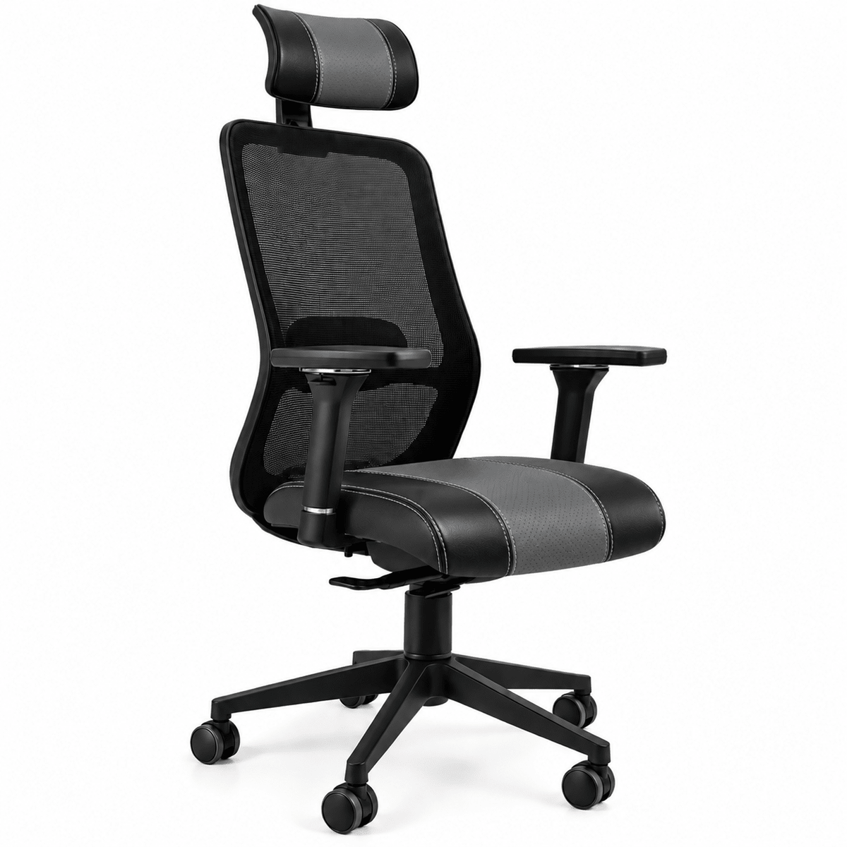 Tide Black on Black Mesh High-Back Office Chair