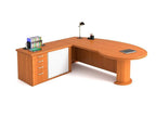 Titan Executive Desk in Veneer Wood