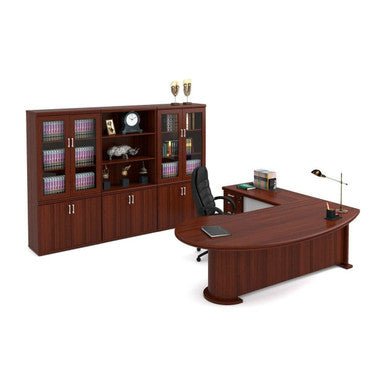 Titan Executive Office Desk – Veneer Wood