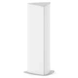 Triangular Tower Sign Frame (420 x 1800 mm) SF4150, White Triangular Tower Sign Frame for Outdoor Advertising.