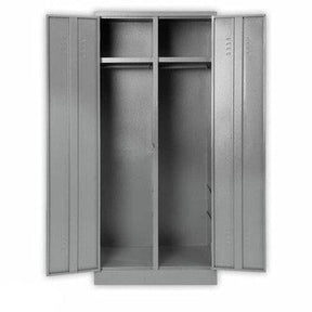 TRS2 Double Hostel Locker with Top Shelf and Hang Rail
