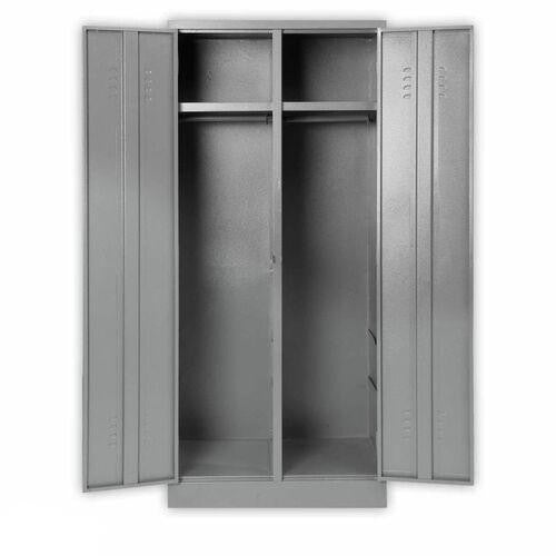 TRS2 Double Hostel Locker with Top Shelf and Hang Rail