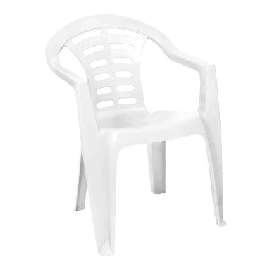 Urban White Indoor & Outdoor Dining Chair - Office Stock Group