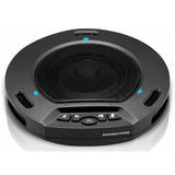 67 Brand Video Conference Wired Speaker/Microphone, a Black Adjustable Volume Speaker with USB 2.0 and 3.5 mm in/Out, Featuring 3 Cardioid Microphones and Sleek Design, Ideal for Clear Audio in Conference Settings.