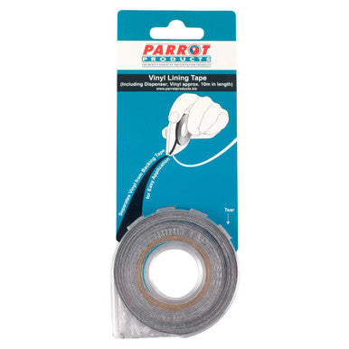 Black Vinyl Lining Tape by Parrot 67, 6 mm X 10m, Ideal for Signage and Whiteboards, in Its Original Packaging, Showcasing the Product's Size and Brand, a Roll of Vinyl Lining Tape for Various Applications.