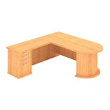 Volante Budget Office Desk with Pedestal