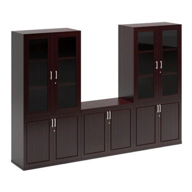Volante Managerial Office Wall Unit with Middle Unit