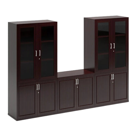 Volante Managerial Office Wall Unit with Middle Unit