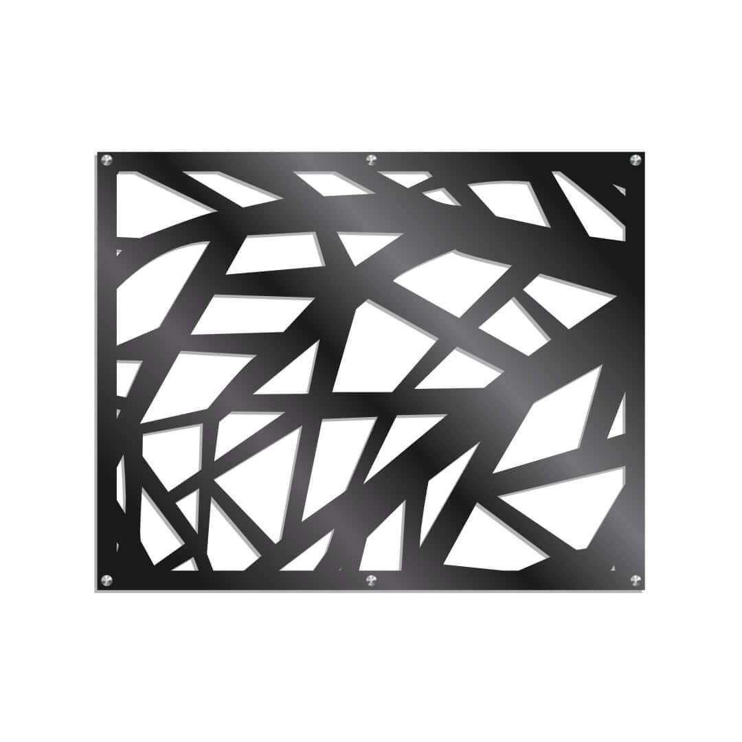WALL ART LASER CUT 1200X900 ABSTACT LEAF
