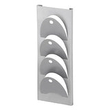 Wall Mounted D – Line Small Magazine Brochure Holder