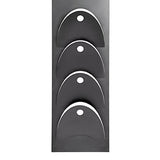 Wall Mounted D – Line Small Magazine Brochure Holder