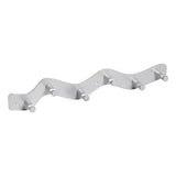 Silver Wall Mounted Jacket Hook Hanger - Additional View 2