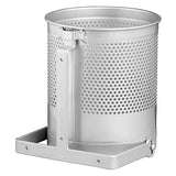 Wall Mounted Waste Paper Bin – SILVER