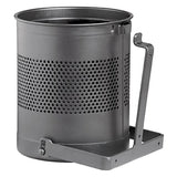 Wall Mounted Waste Paper Bin – BLACK