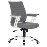 Wallstreet Medium-Back Office Chair – Dark Grey