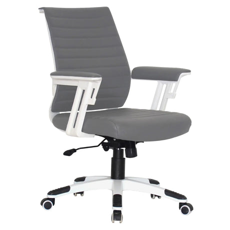 Wallstreet Medium-Back Office Chair – Dark Grey