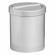 Waste Paper Bin With Flip Top Lid