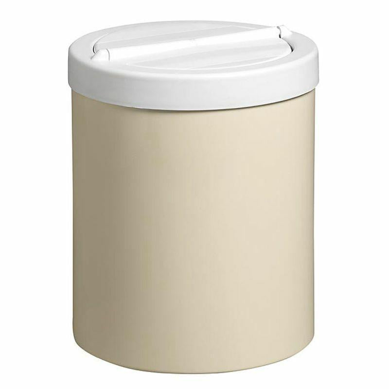 Waste Paper Bin With Flip Top Lid