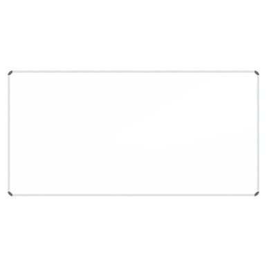 Whiteboard 1800 x 1200 mm (Magnetic) BD0968, Large Rectangular Magnetic Whiteboard with a Sleek White Surface and Silver Frame for Office or Classroom Use.