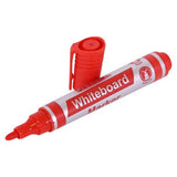 Whiteboard Markers (10 Markers – Bullet Tip – Red)
