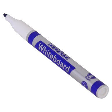 Whiteboard Markers (10 Markers – Slimline Tip – Blue)