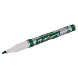 Whiteboard Markers (10 Markers – Slimline Tip – Green)