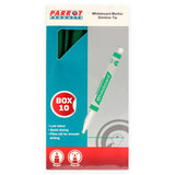 Whiteboard Markers (10 Markers - Slimline Tip - Green) - Additional View 3