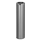 Wide Ashtray Litter Pillar with Ash Holder No Cut Out