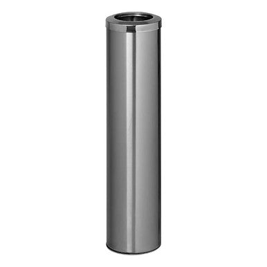 Wide Ashtray Litter Pillar with Ash Holder No Cut Out