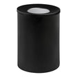 Wide Litter Bin No Lid Solid – BLACK