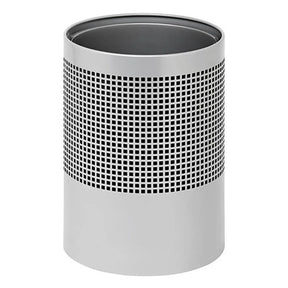 Wide Litter Bin No Lid Square Punch