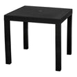 Willow Black Four – Seater Dining Table