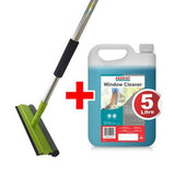 Window Cleaner & Telescopic Window Squeegee
