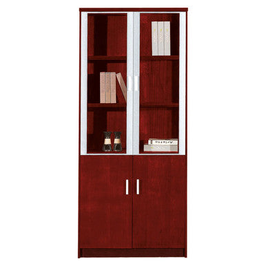 Windsor Wall Unit with Aluminium Framed Glass Doors