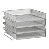 Wire Mesh Four – Tier Letter Tray