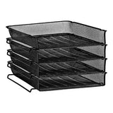 Wire Mesh Four – Tier Letter Tray