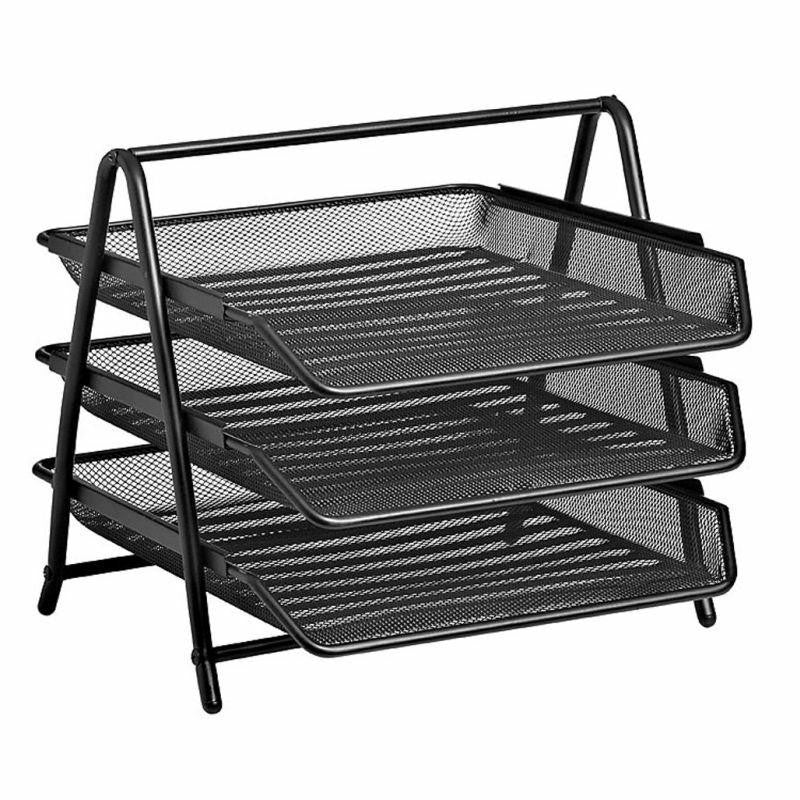 Wire Mesh Letter Tray 3 Tier