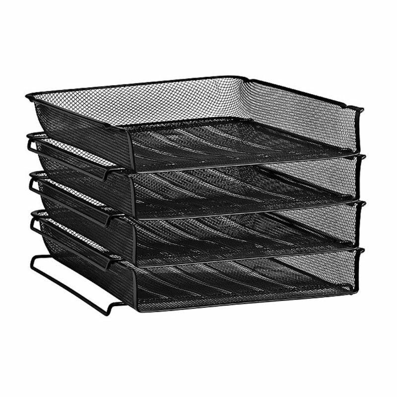 Wire Mesh Letter Tray 4 Tier Letter Trays [Office Stock]