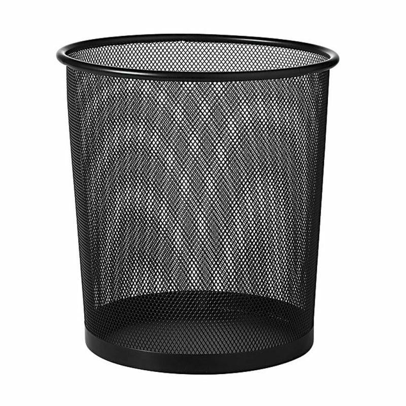 Wire Mesh Round Large Waste Paper Bin Waste Paper Bins [Office Stock]